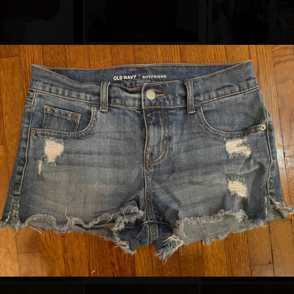 Light blue shorts